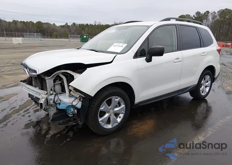 2015 Subaru Forester 2.5I из США, поврежденный, VIN JF2SJABC3FH571531